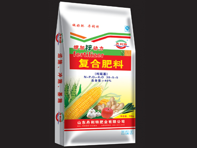 增加锌动力复合肥料≥40%